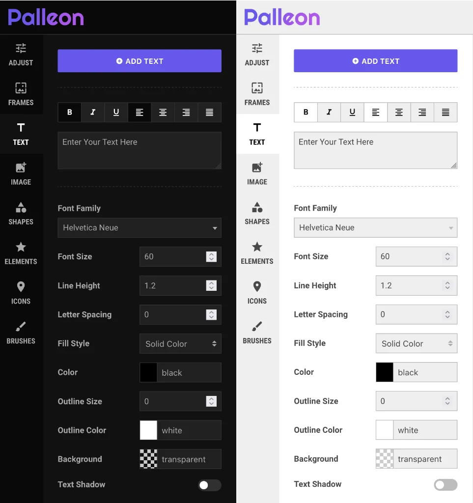 Palleon Javascript image editor